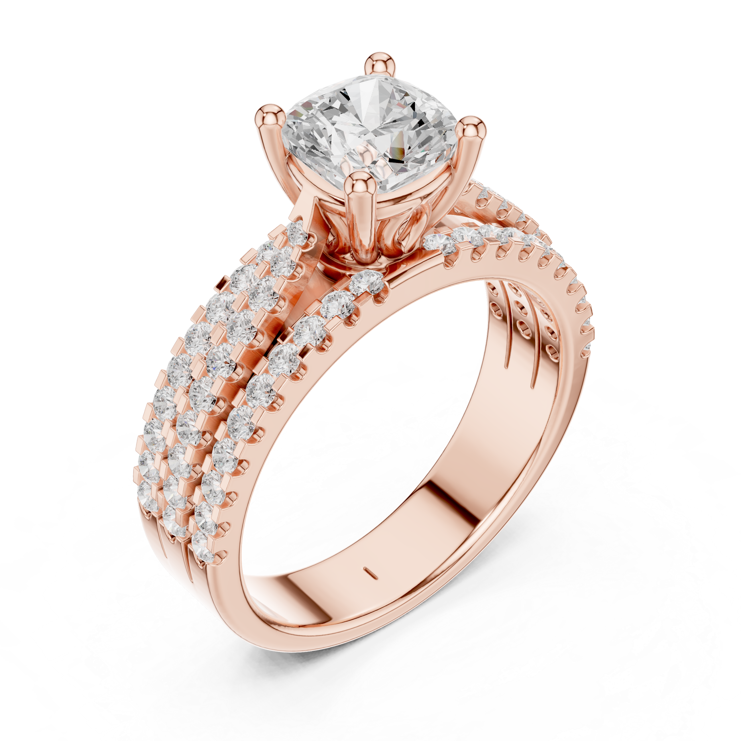 Sylvan Shadow Lab Grown Diamond Ring