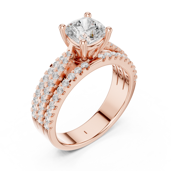 Sylvan Shadow Lab Grown Diamond Ring