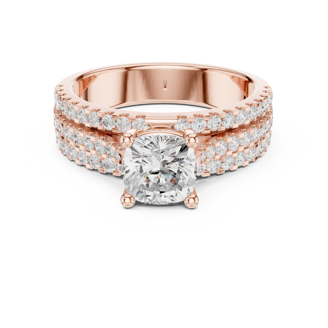 Sylvan Shadow Lab Grown Diamond Ring