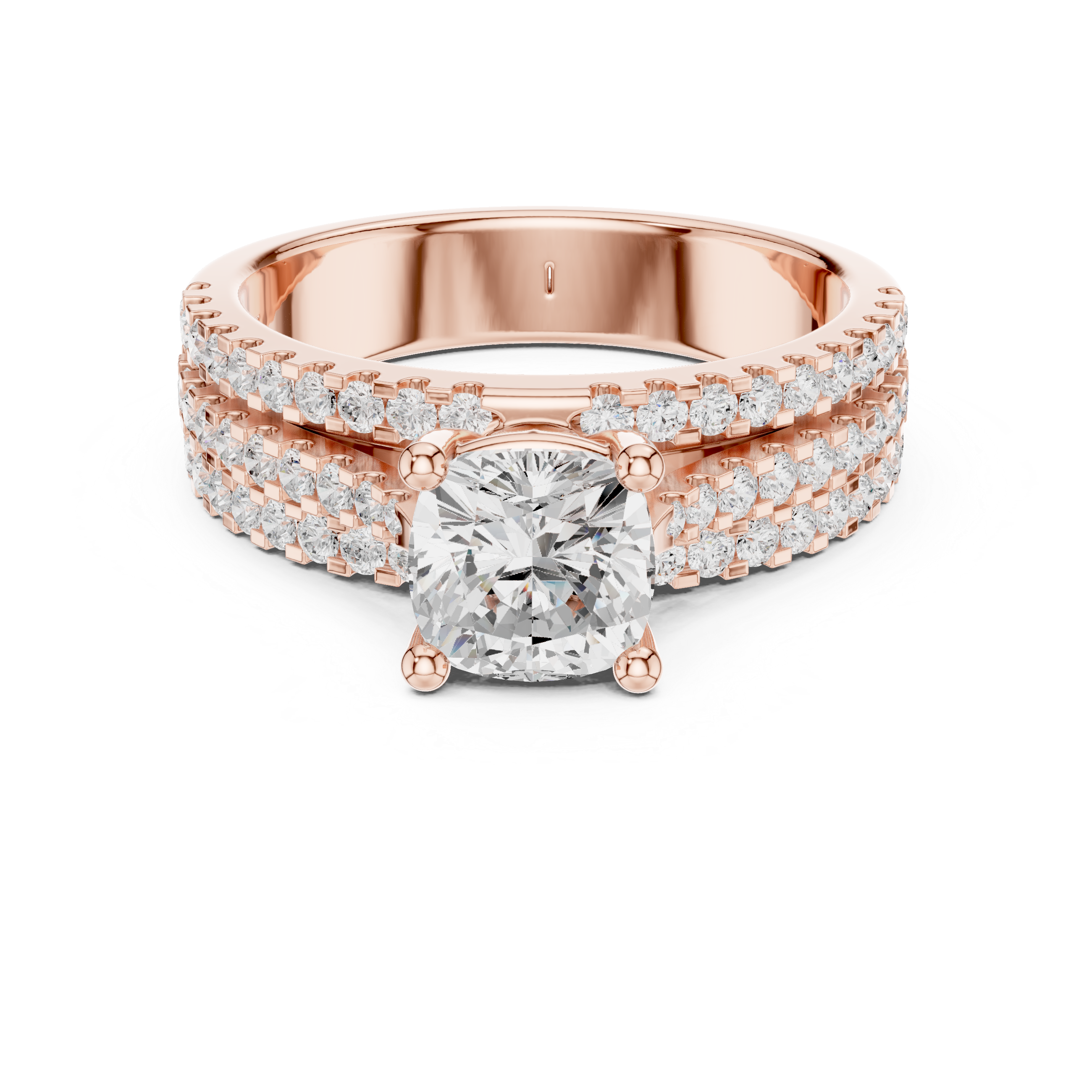 Sylvan Shadow Lab Grown Diamond Ring
