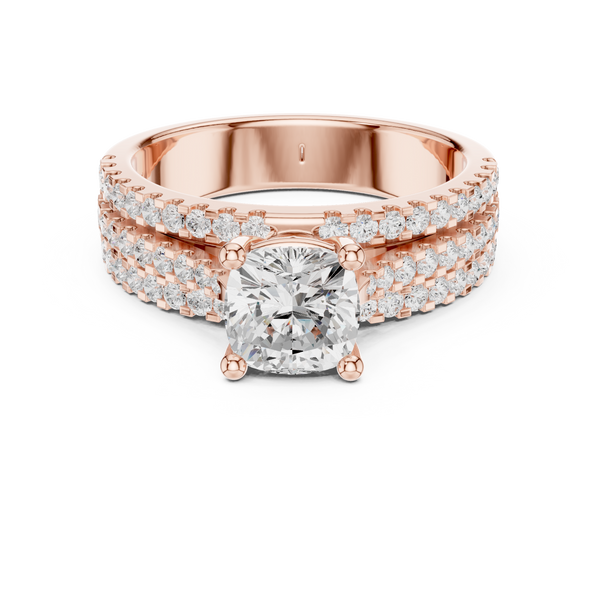 Sylvan Shadow Lab Grown Diamond Ring