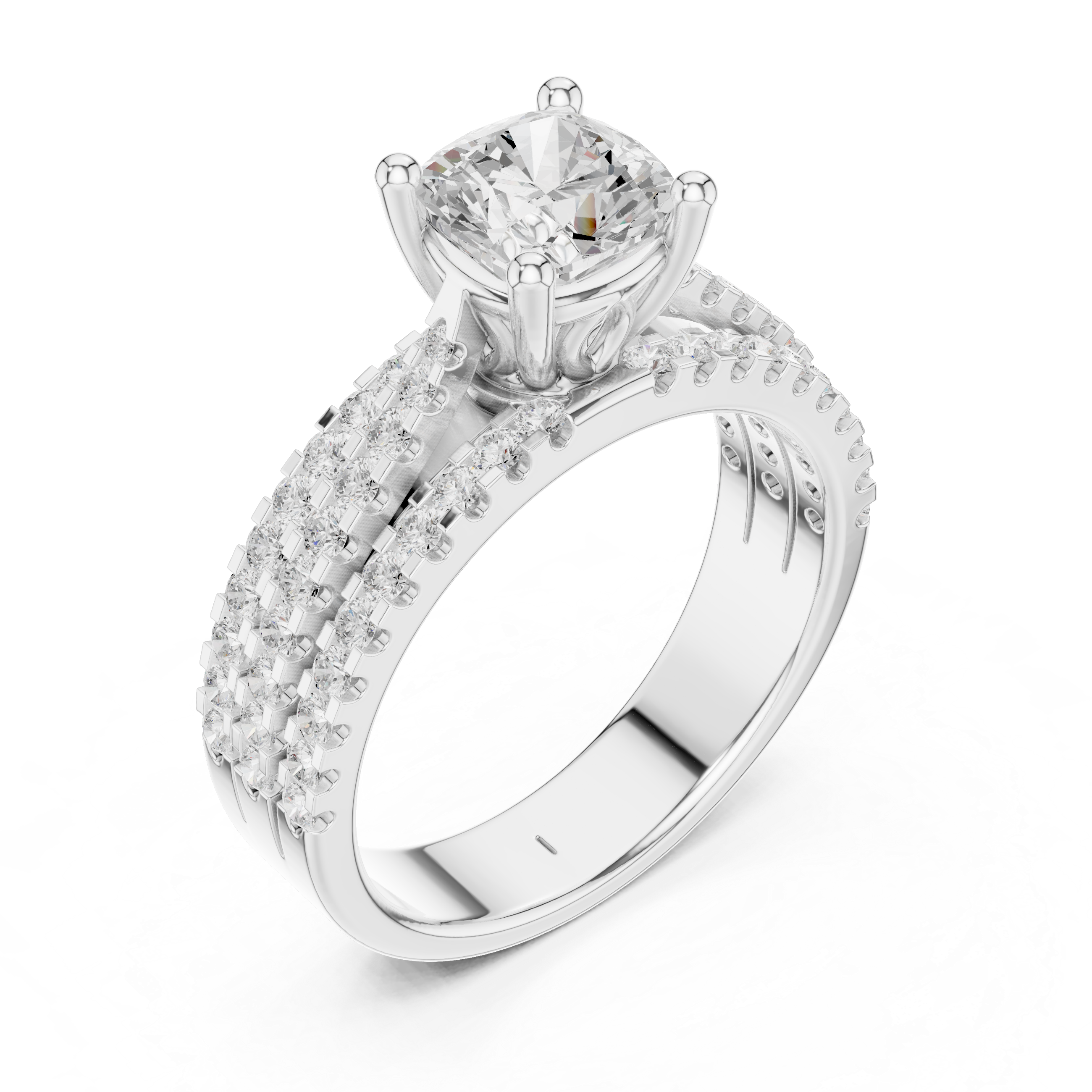 Sylvan Shadow Lab Grown Diamond Ring