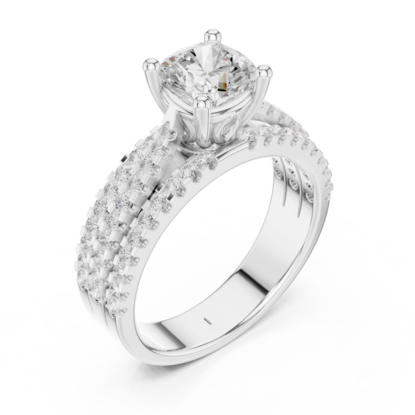 Sylvan Shadow Lab Grown Diamond Ring