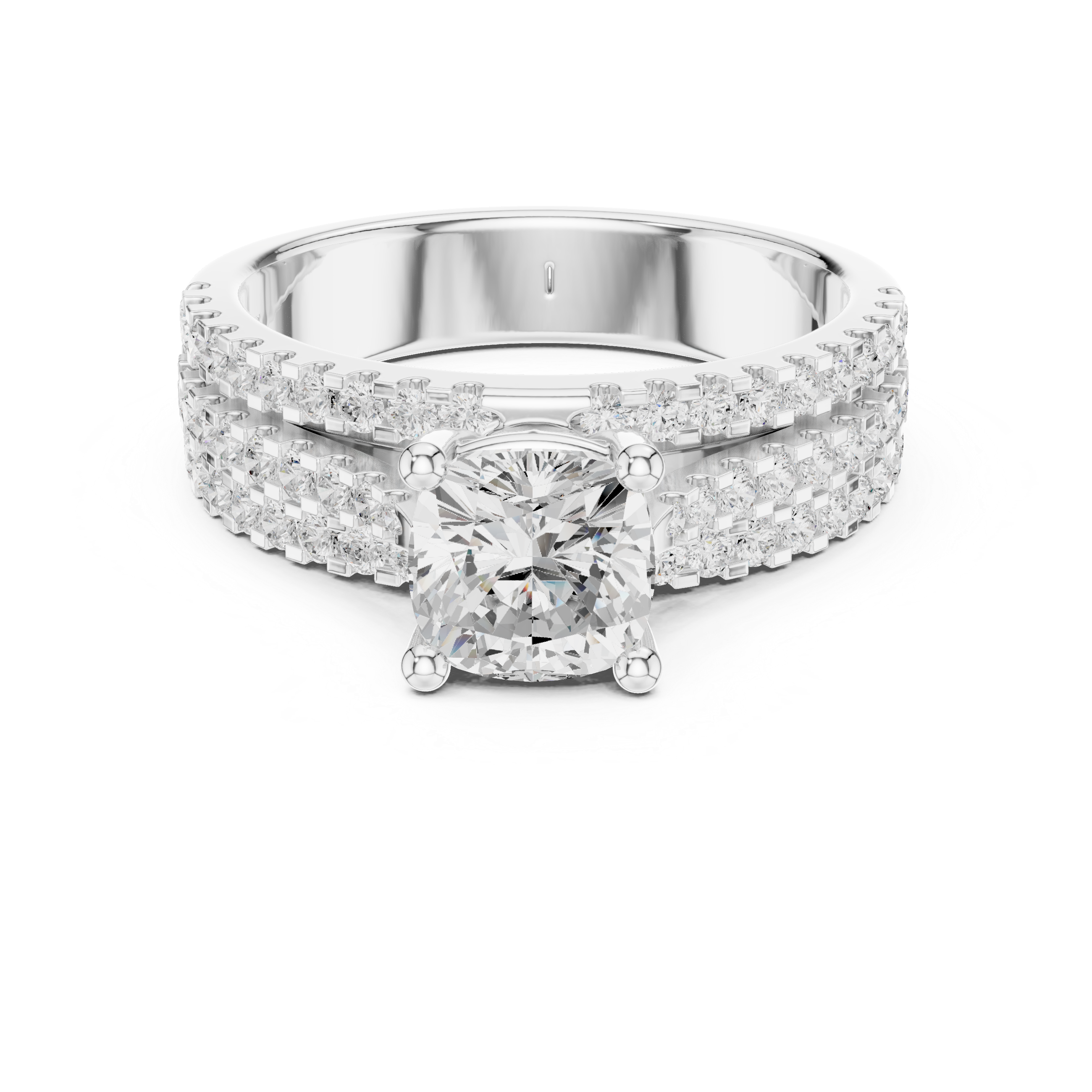 Sylvan Shadow Lab Grown Diamond Ring
