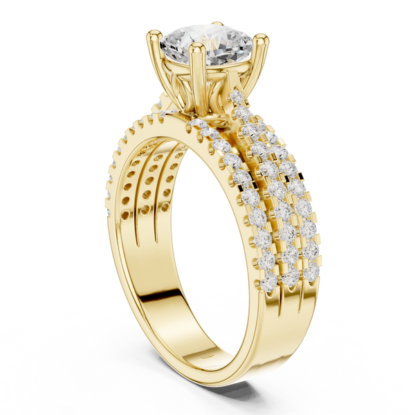 Sylvan Shadow Lab Grown Diamond Ring