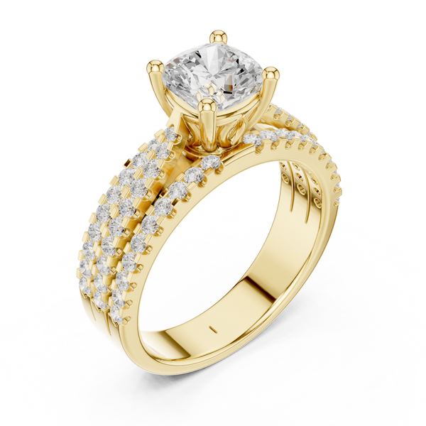 Sylvan Shadow Lab Grown Diamond Ring