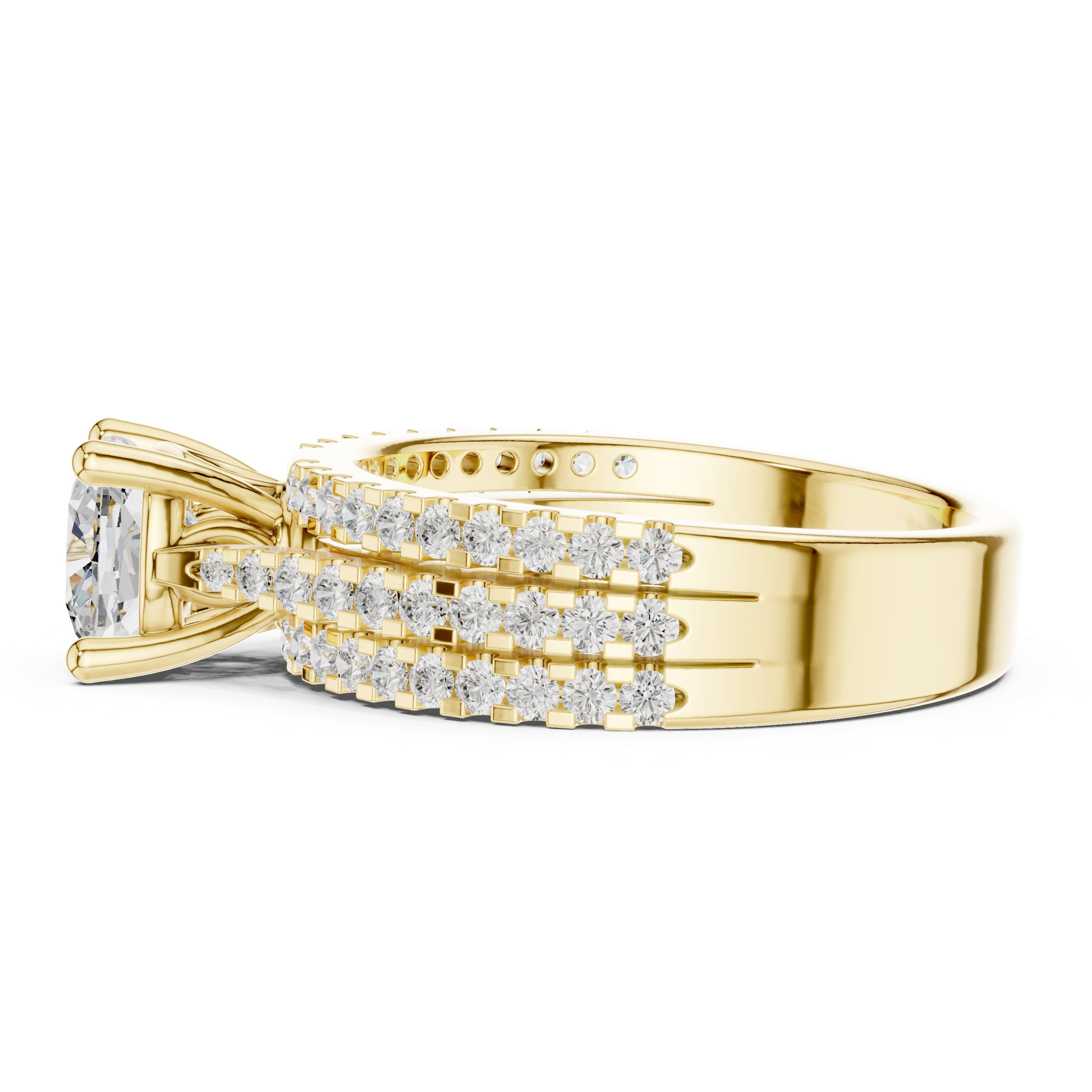 Sylvan Shadow Lab Grown Diamond Ring