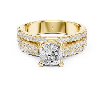 Sylvan Shadow Lab Grown Diamond Ring