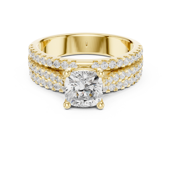 Sylvan Shadow Lab Grown Diamond Ring