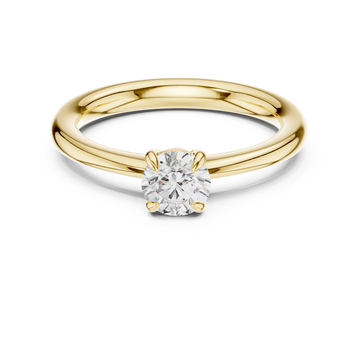 Gentle Glimmer Lab Grown Diamond Ring