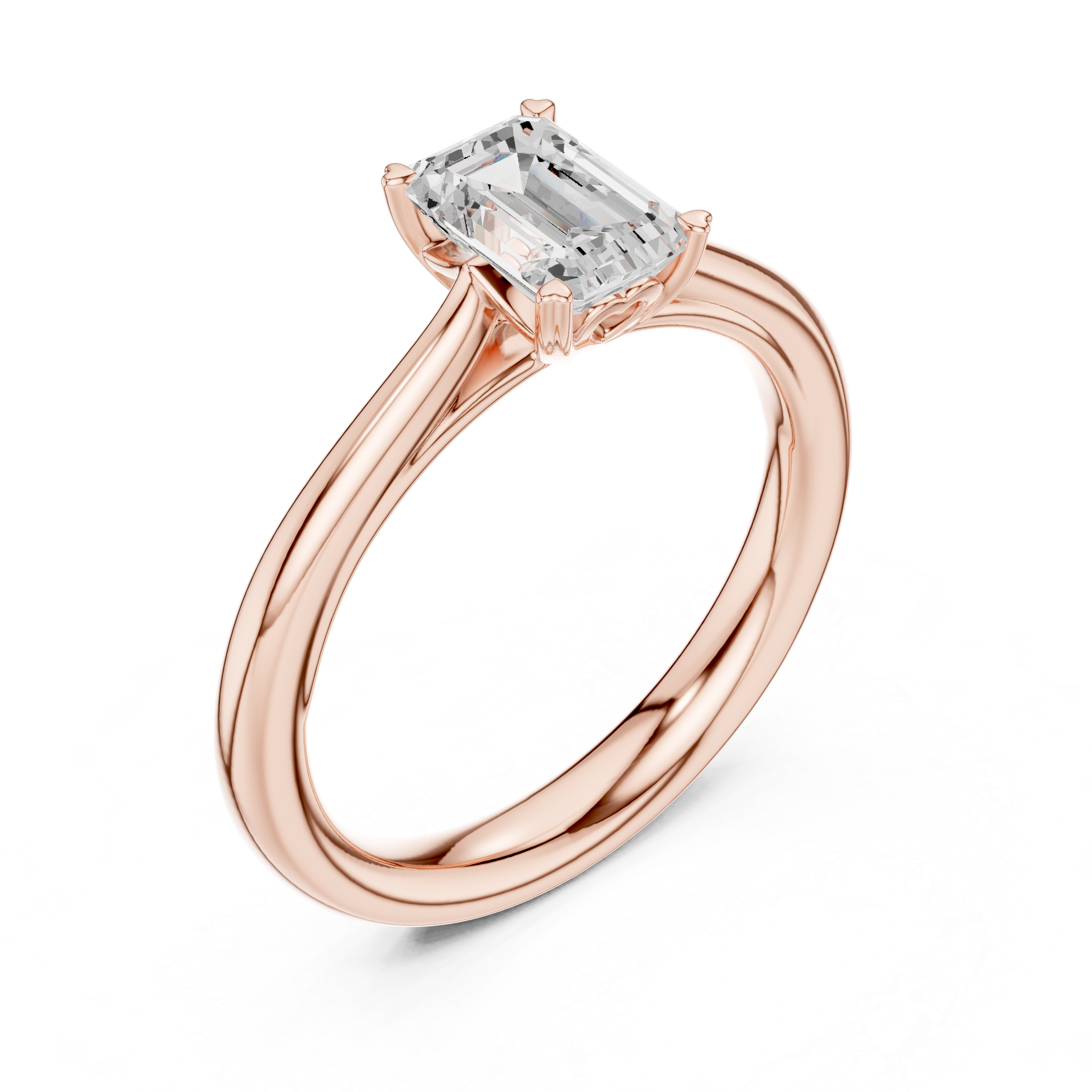Lustre Lunar Lab Grown Diamond Ring
