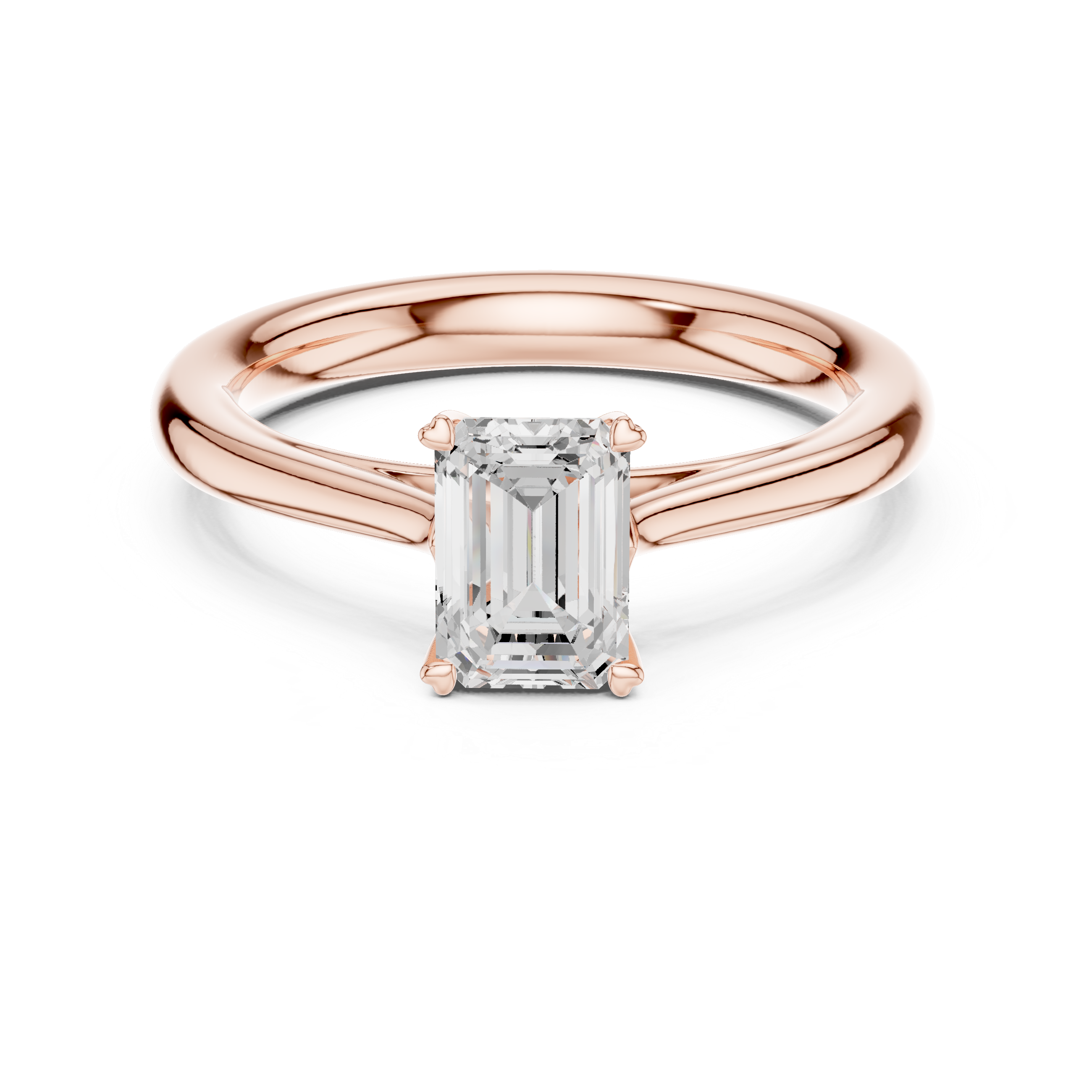 Lustre Lunar Lab Grown Diamond Ring
