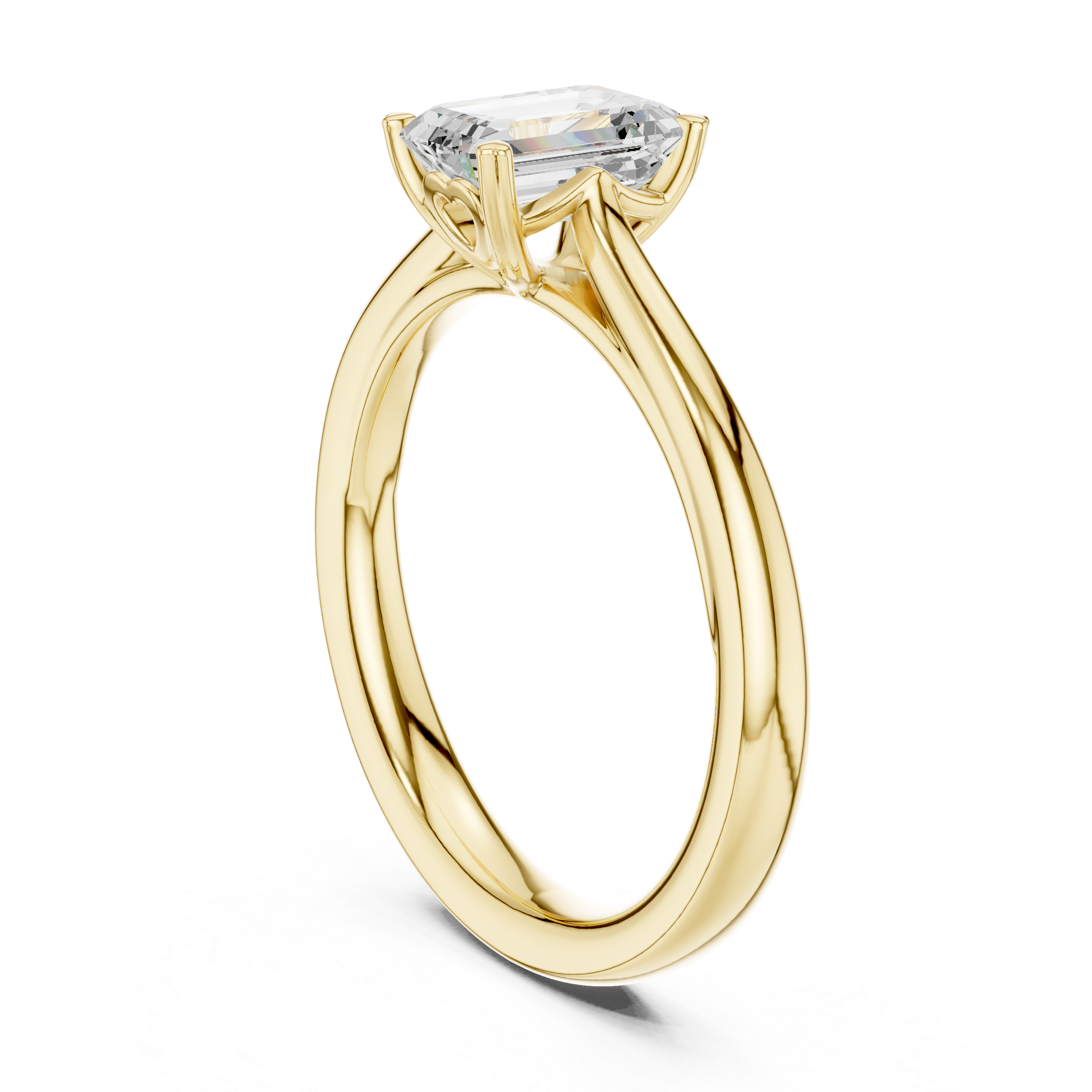 Lustre Lunar Lab Grown Diamond Ring