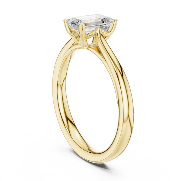 Lustre Lunar Lab Grown Diamond Ring