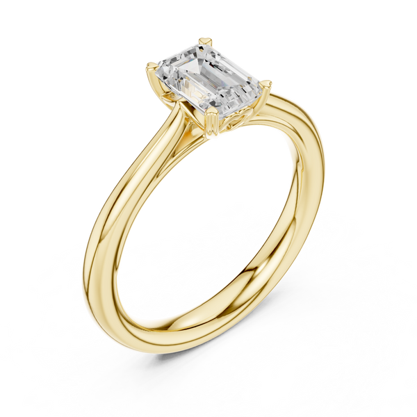 Lustre Lunar Lab Grown Diamond Ring