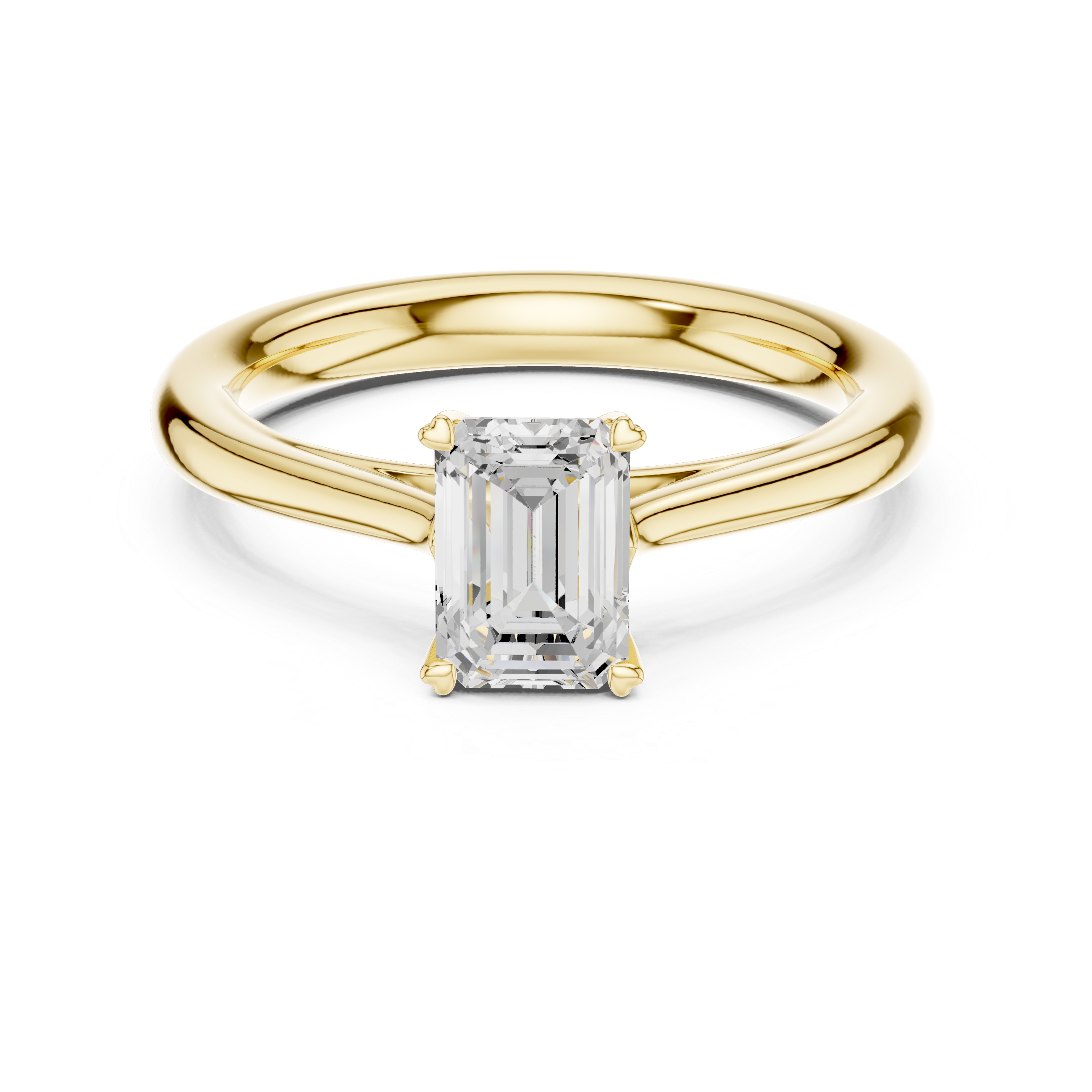 Lustre Lunar Lab Grown Diamond Ring