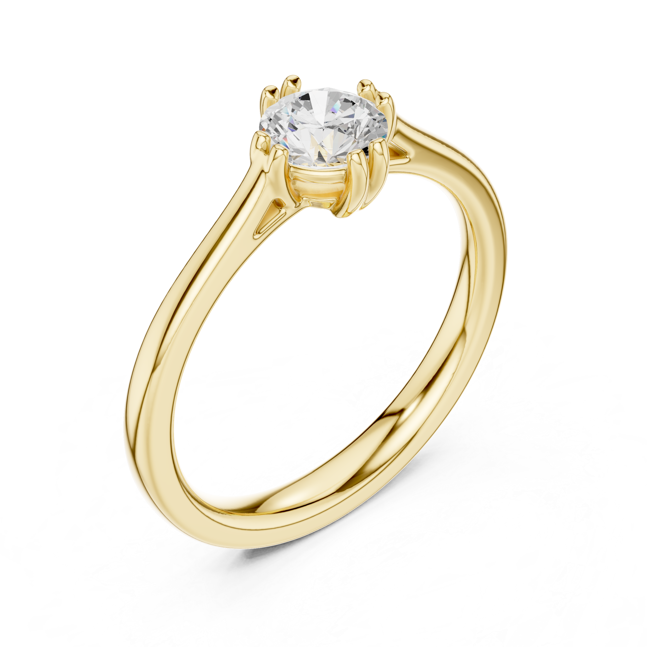 Ethereal Echo Lab Grown Diamond Ring