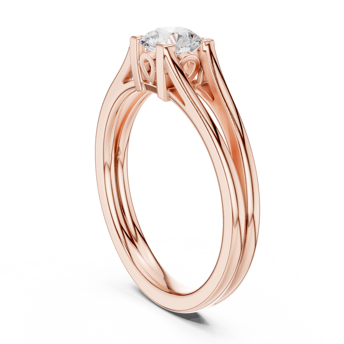 Whispering Willow Lab Grown Diamond Ring