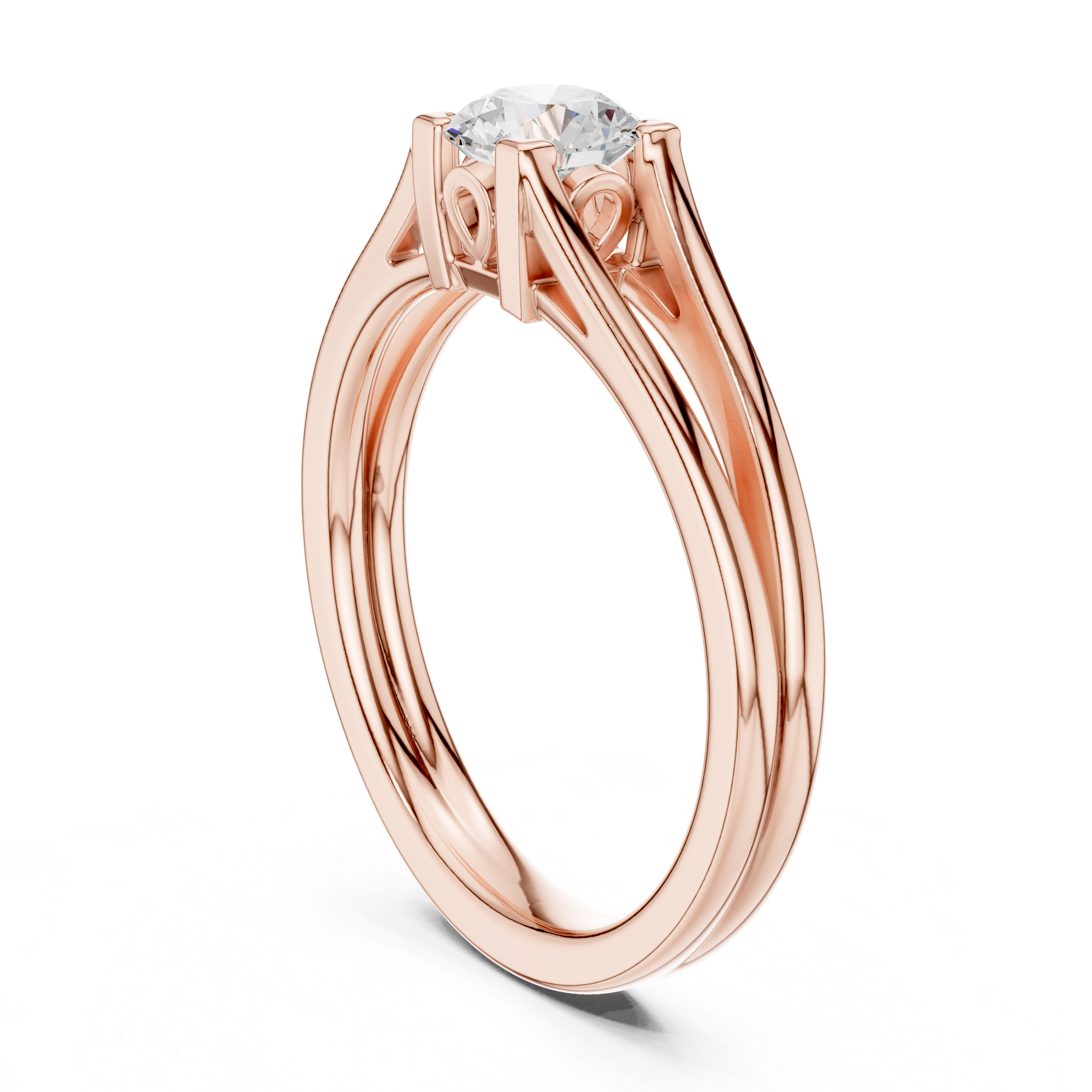 Whispering Willow Lab Grown Diamond Ring