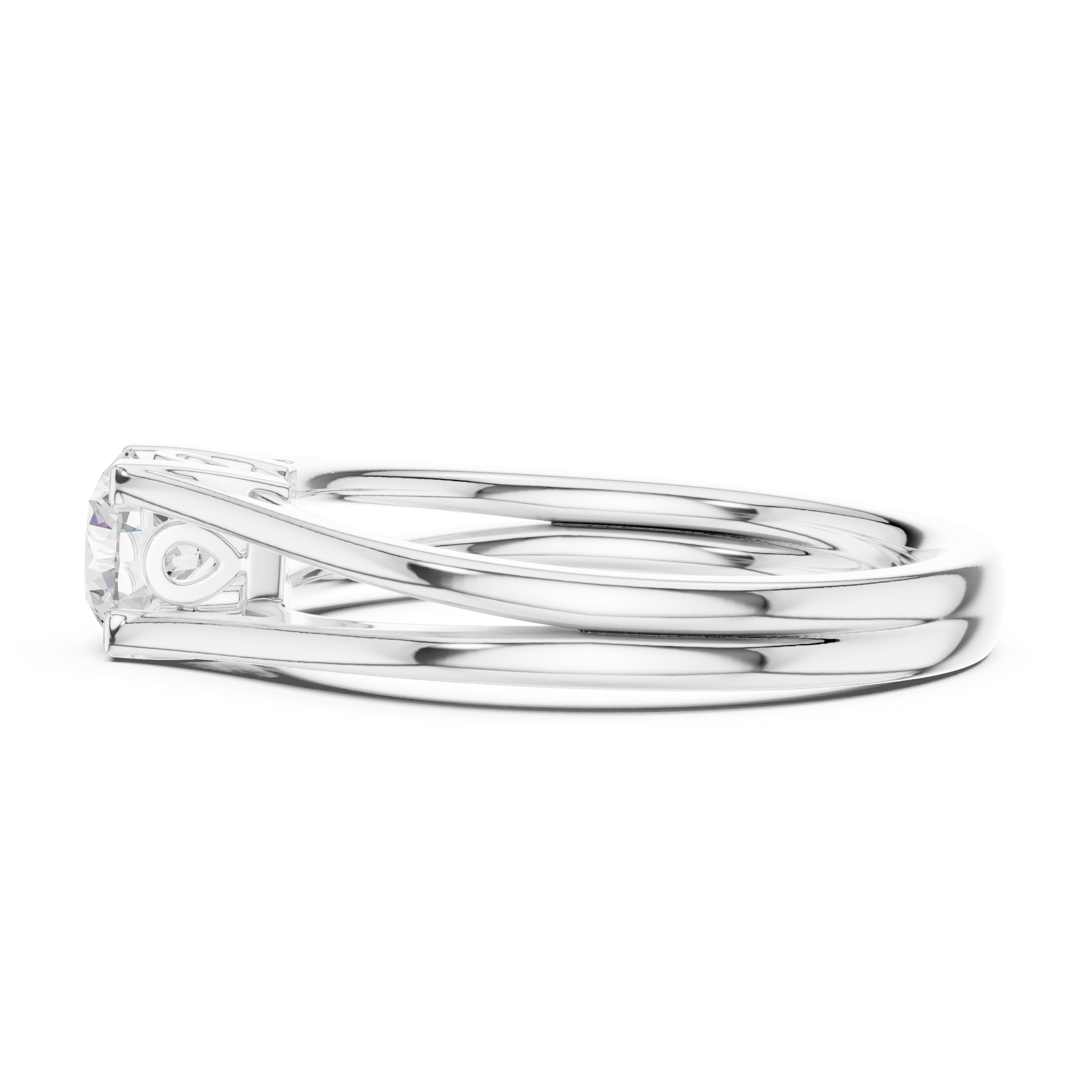 Whispering Willow Lab Grown Diamond Ring