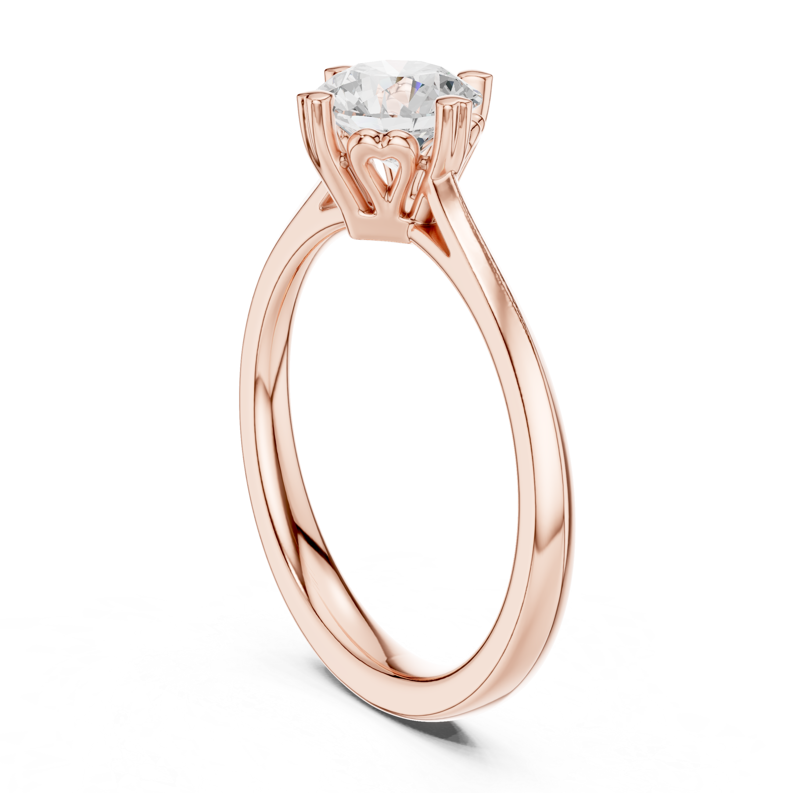 Quartz Queenly Lab Grown Diamond Ring