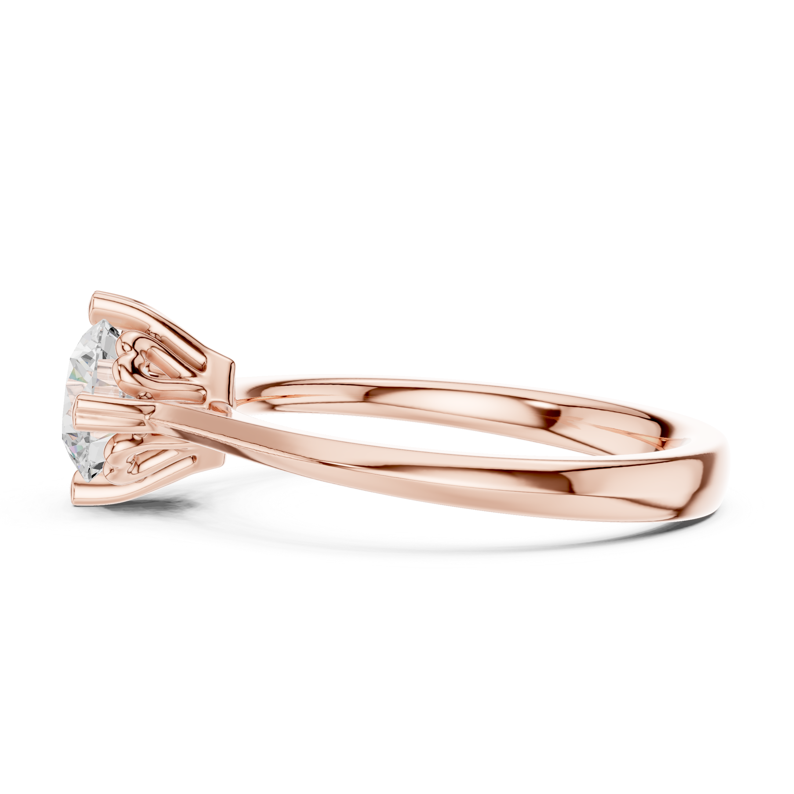 Quartz Queenly Lab Grown Diamond Ring