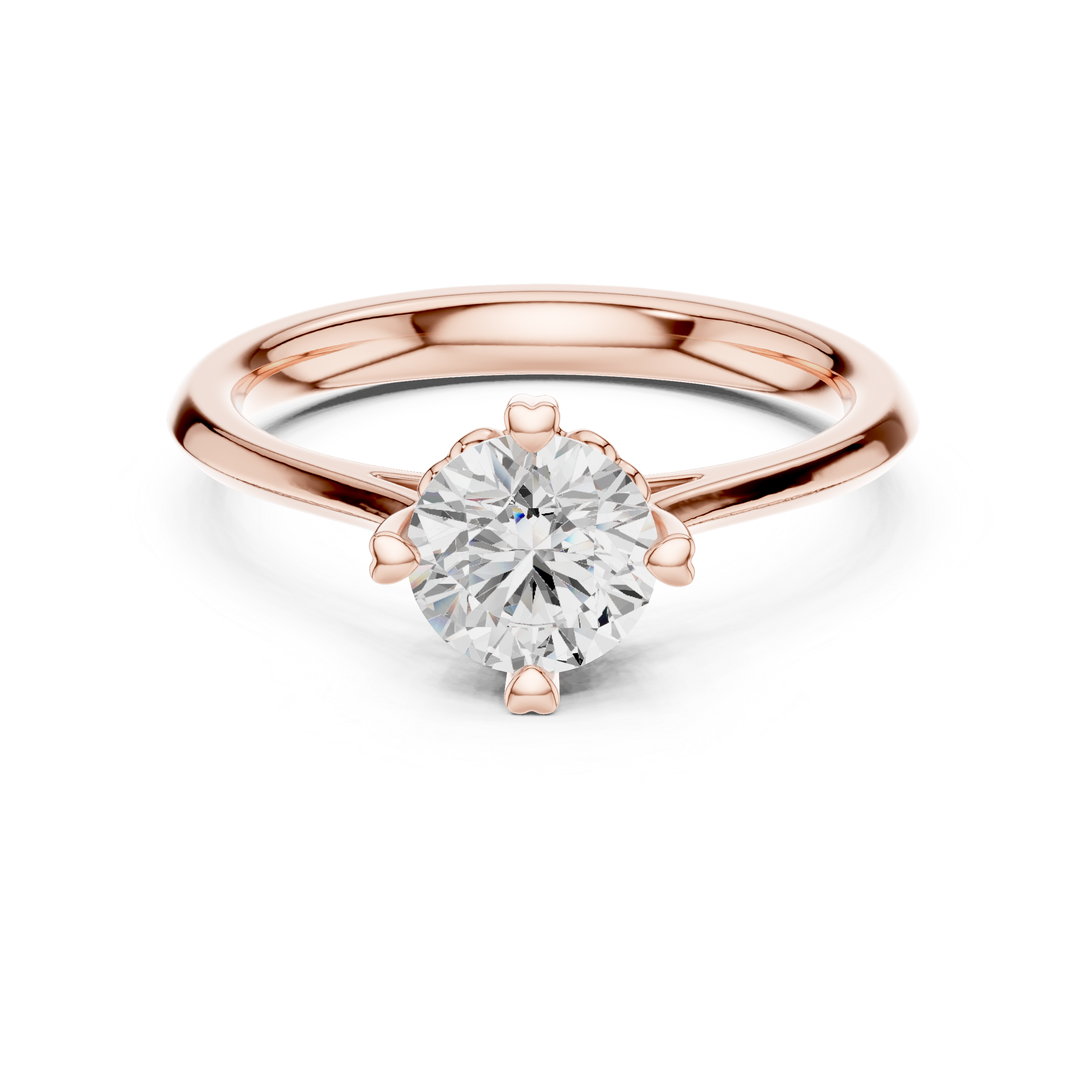 Quartz Queenly Lab Grown Diamond Ring