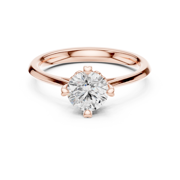 Quartz Queenly Lab Grown Diamond Ring
