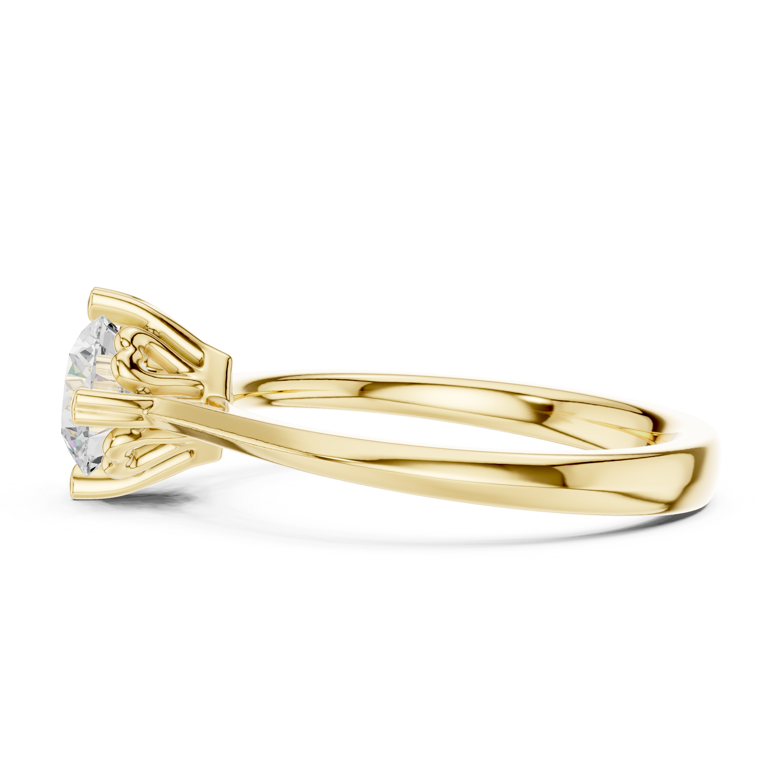 Quartz Queenly Lab Grown Diamond Ring