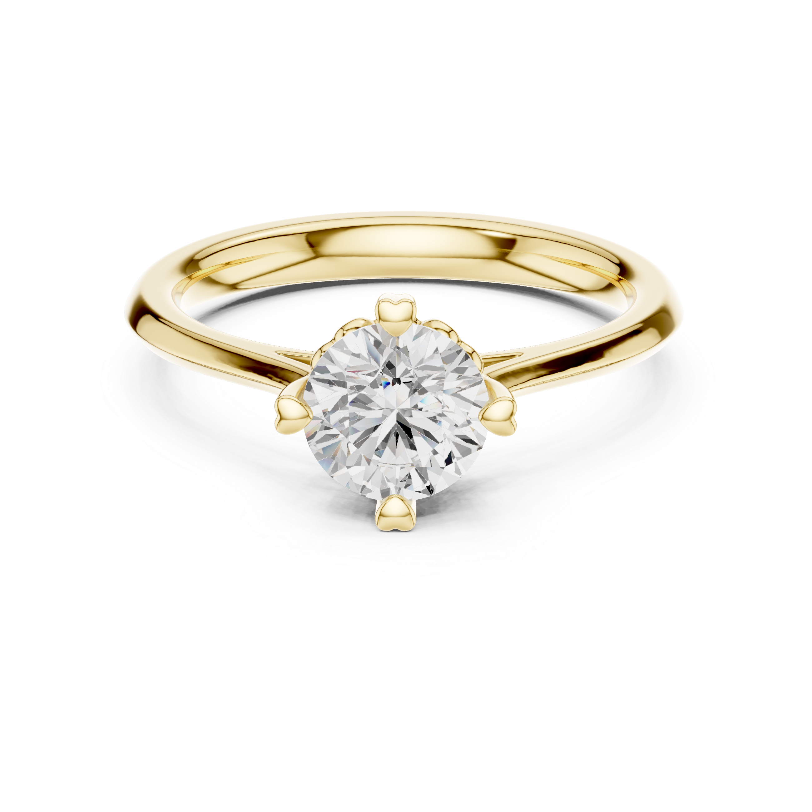 Quartz Queenly Lab Grown Diamond Ring