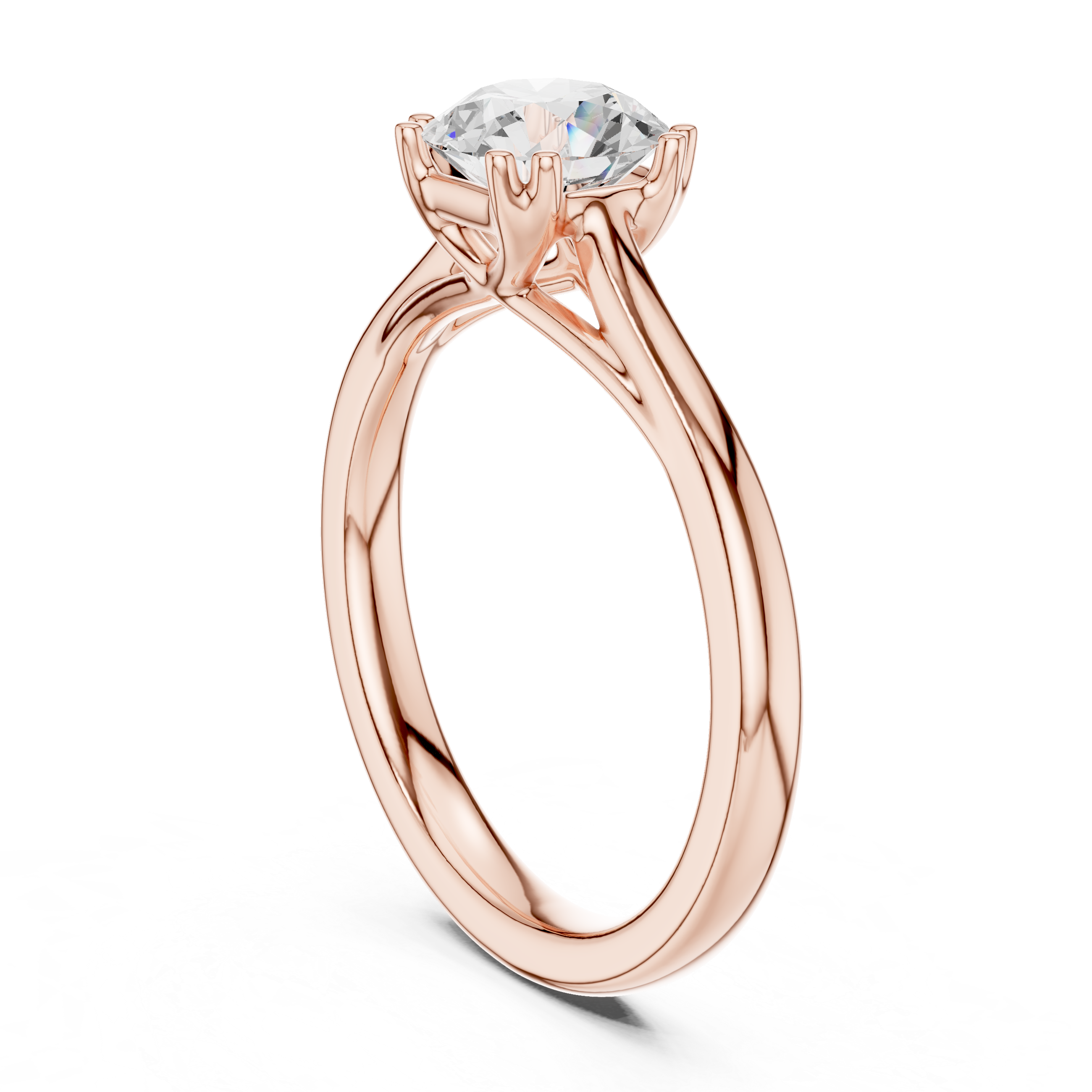 Lotus Lace Lab Grown Diamond Ring