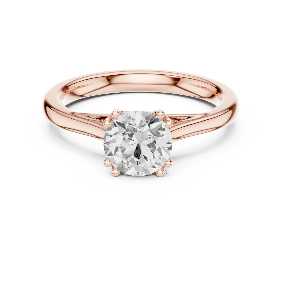 Lotus Lace Lab Grown Diamond Ring
