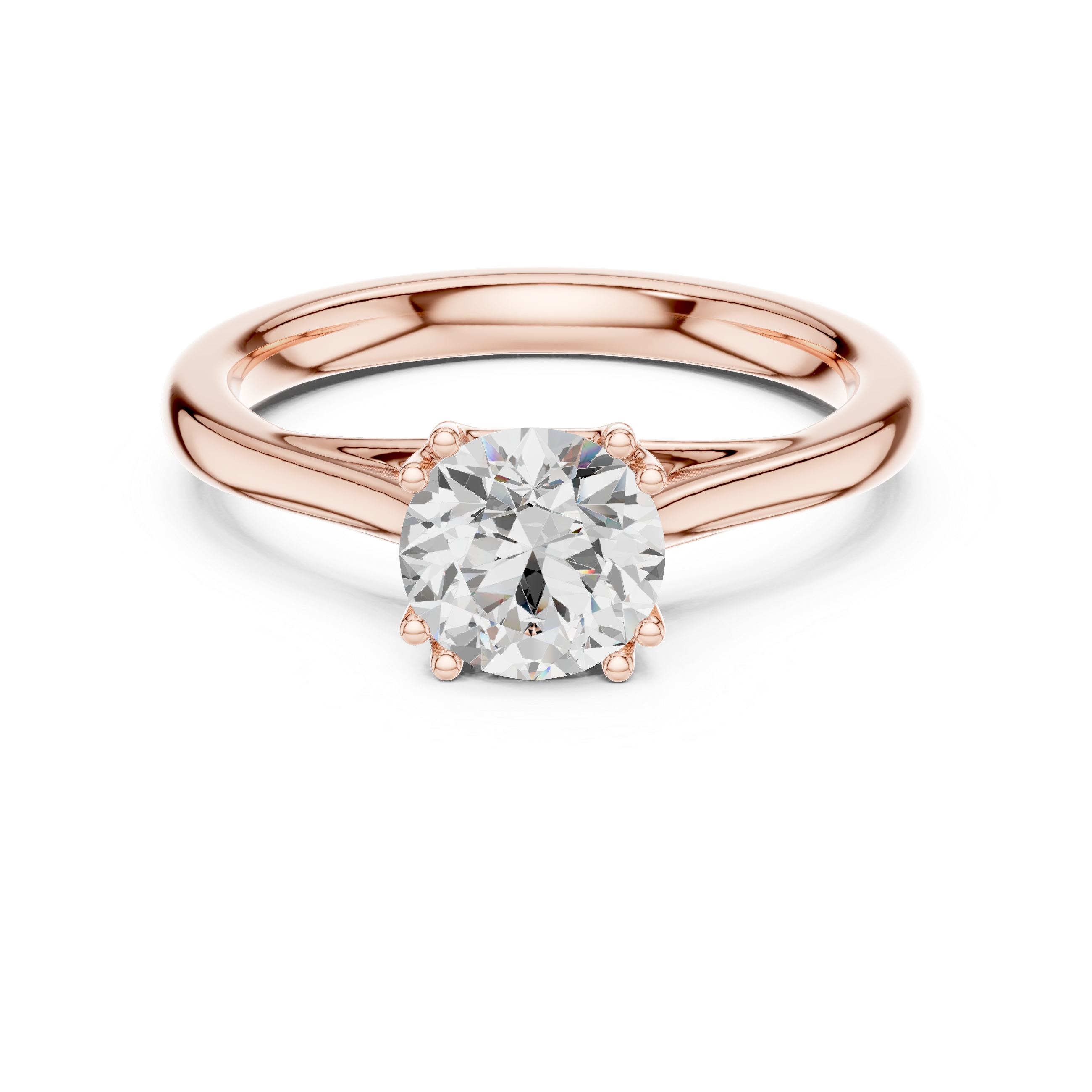 Lotus Lace Lab Grown Diamond Ring