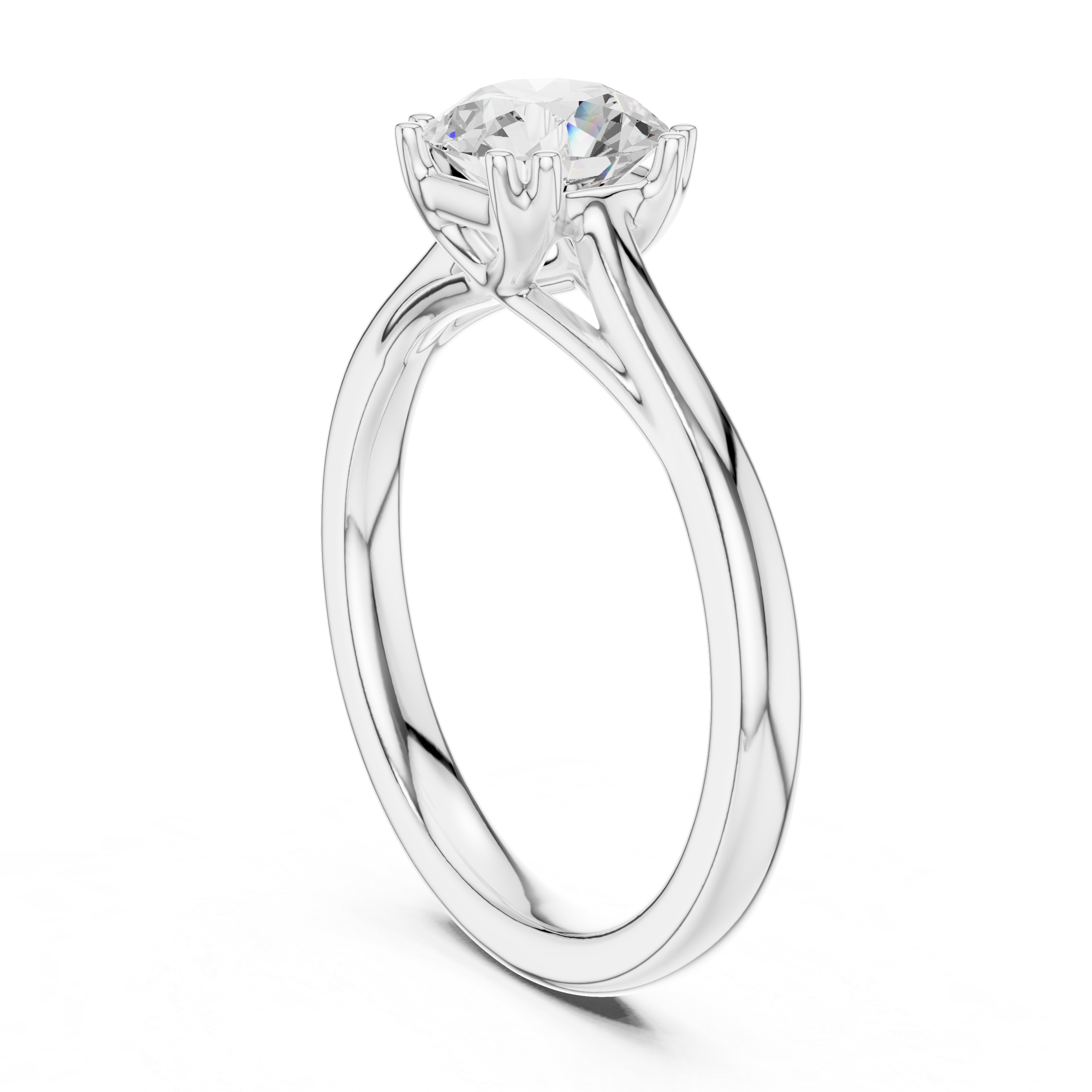 Lotus Lace Lab Grown Diamond Ring