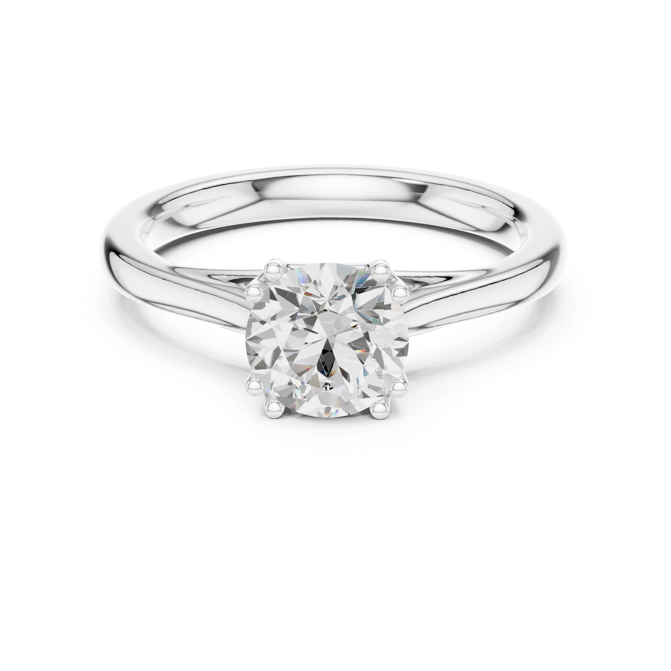 Lotus Lace Lab Grown Diamond Ring