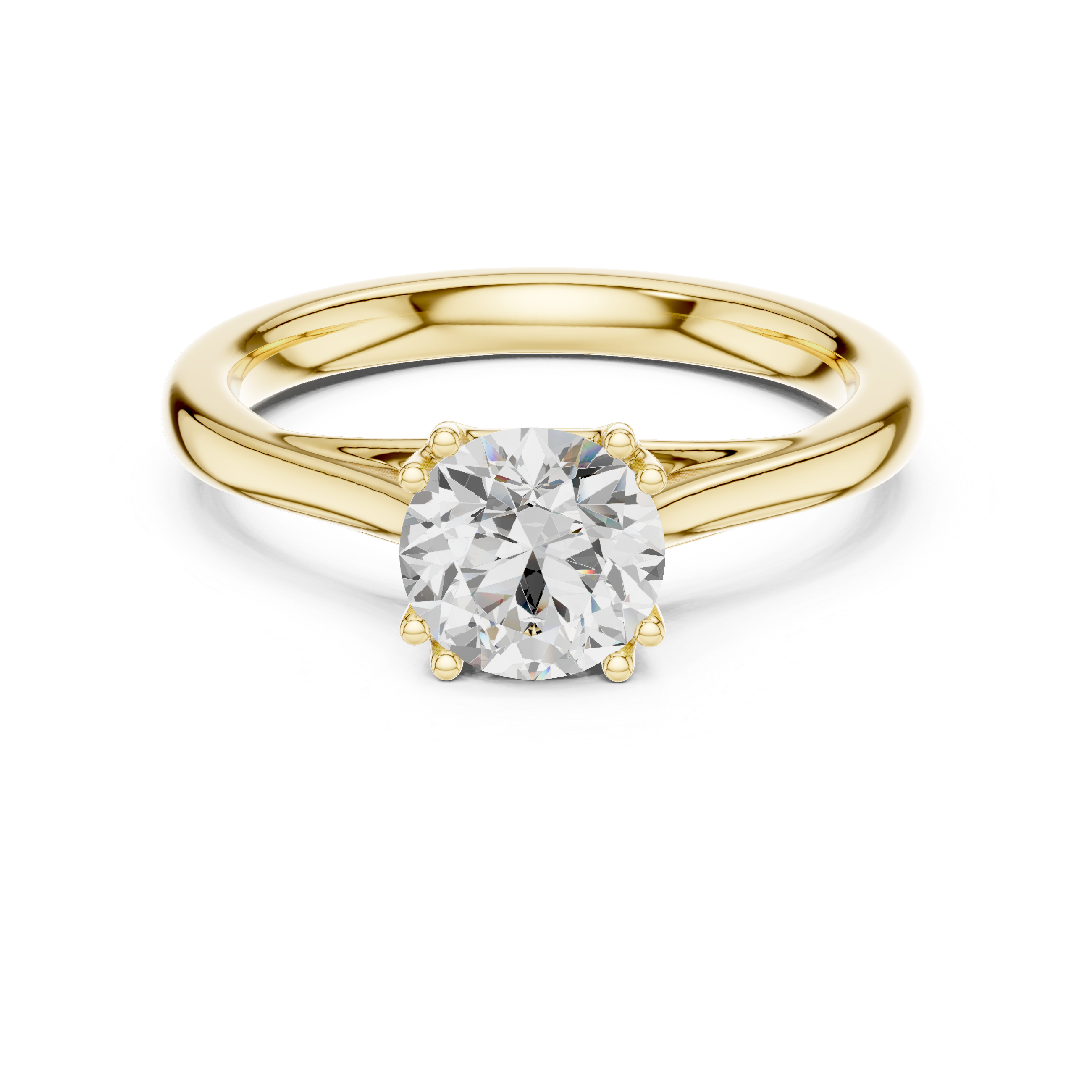 Lotus Lace Lab Grown Diamond Ring