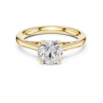 Lotus Lace Lab Grown Diamond Ring