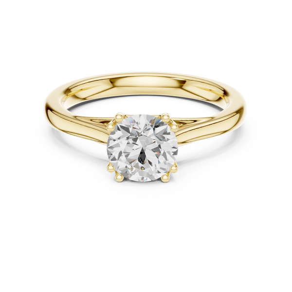 Lotus Lace Lab Grown Diamond Ring