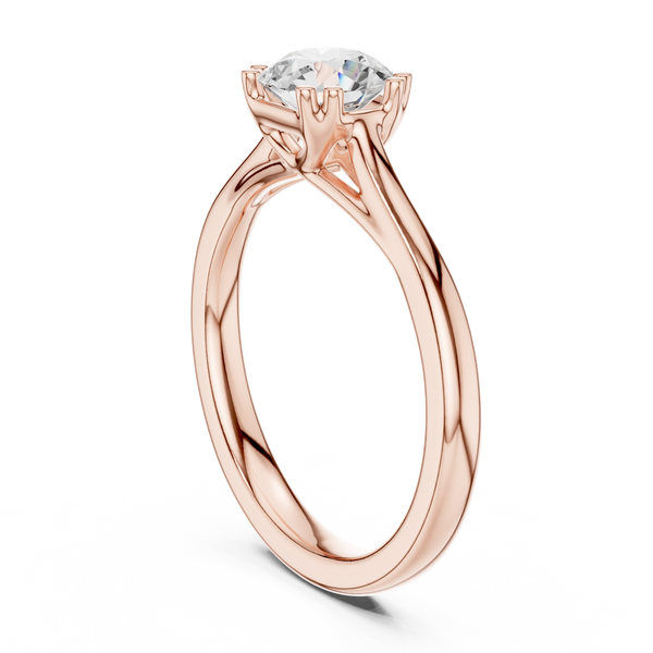 Prismatic Path Lab Grown Diamond Ring