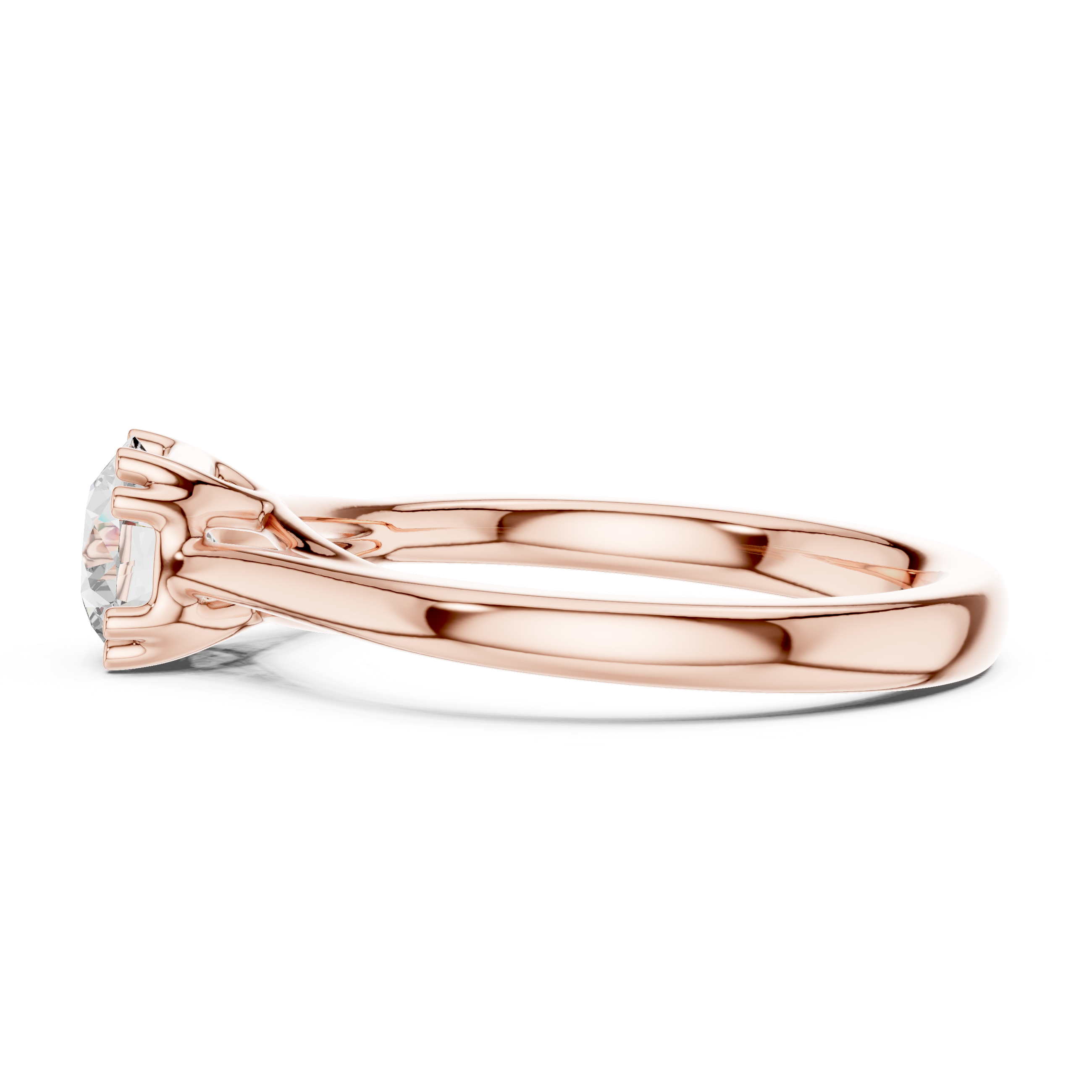 Prismatic Path Lab Grown Diamond Ring