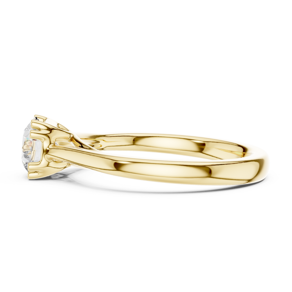 Prismatic Path Lab Grown Diamond Ring