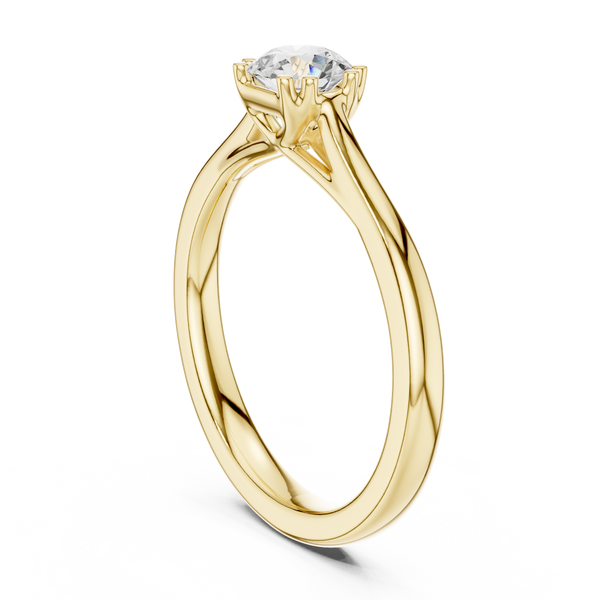 Glimmer Gentle Lab Grown Diamond Ring