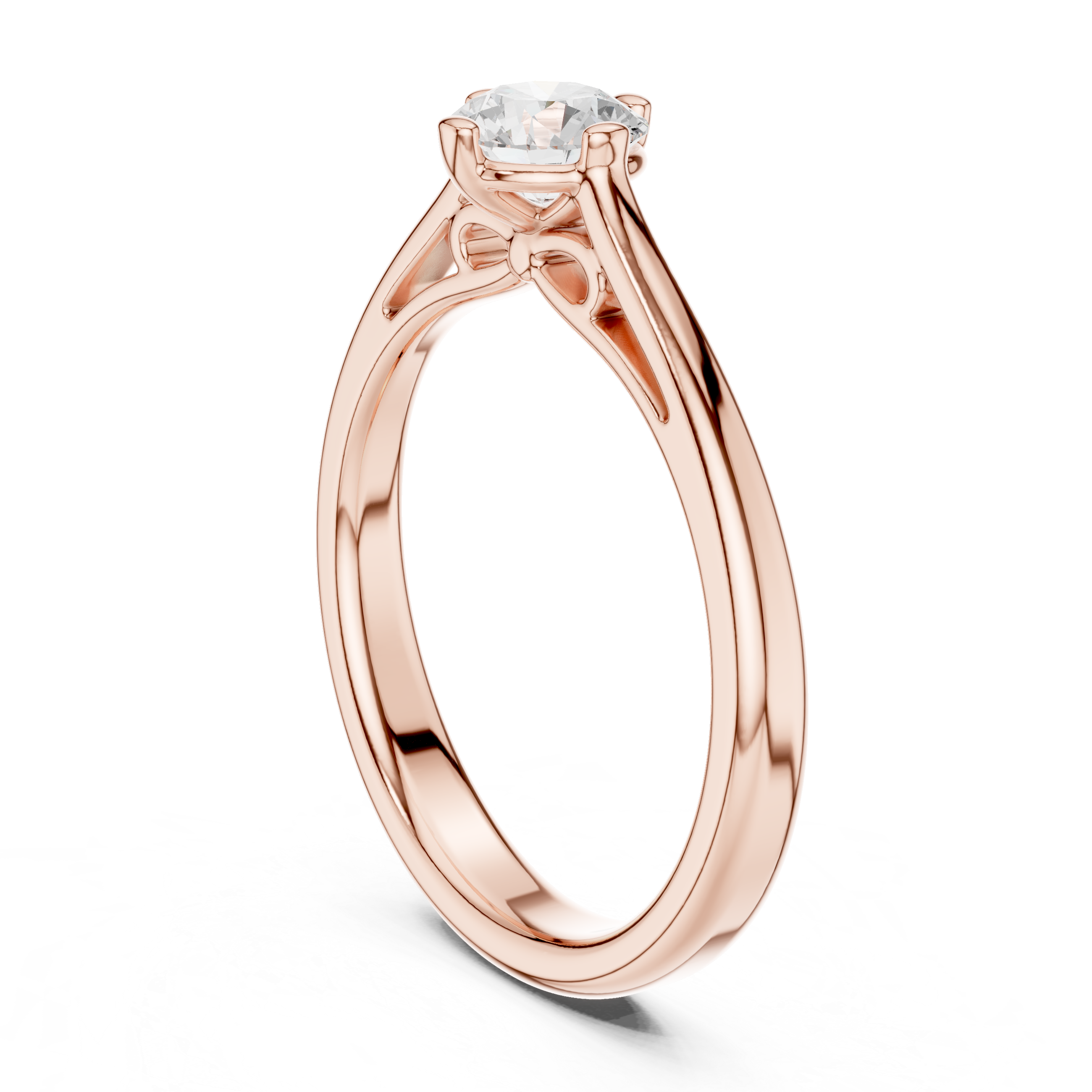 Tidal Timber Lab Grown Diamond Ring