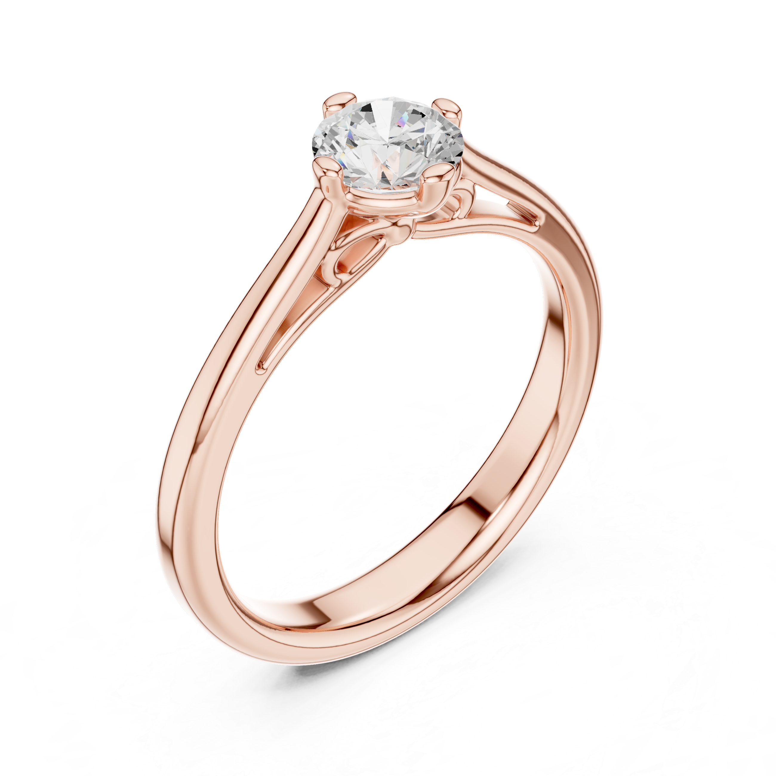 Tidal Timber Lab Grown Diamond Ring