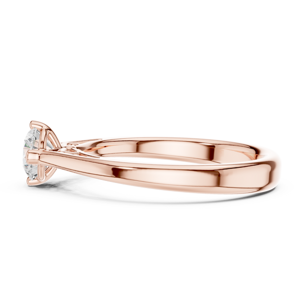 Tidal Timber Lab Grown Diamond Ring