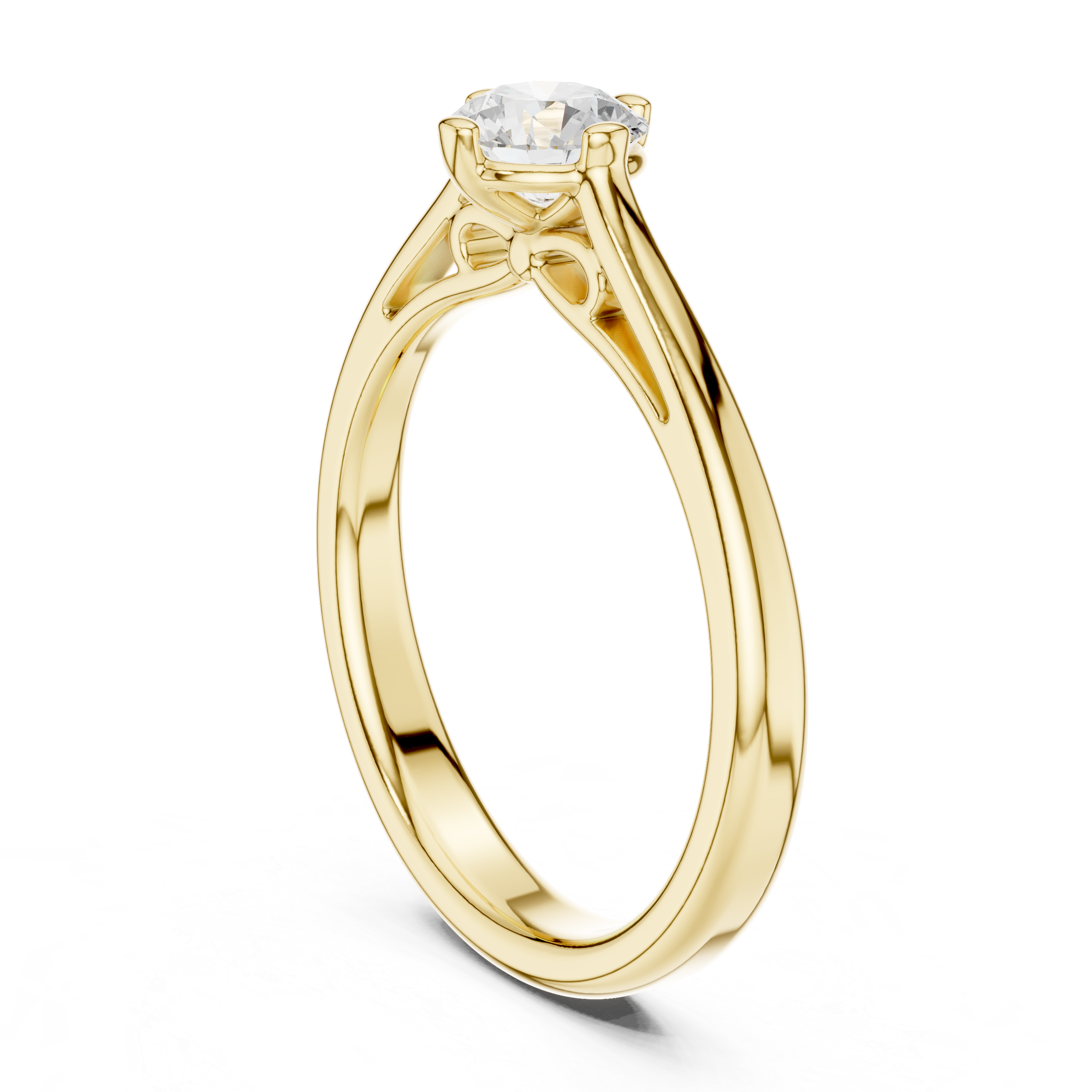 Tidal Timber Lab Grown Diamond Ring