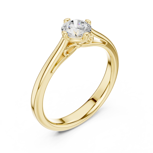 Tidal Timber Lab Grown Diamond Ring