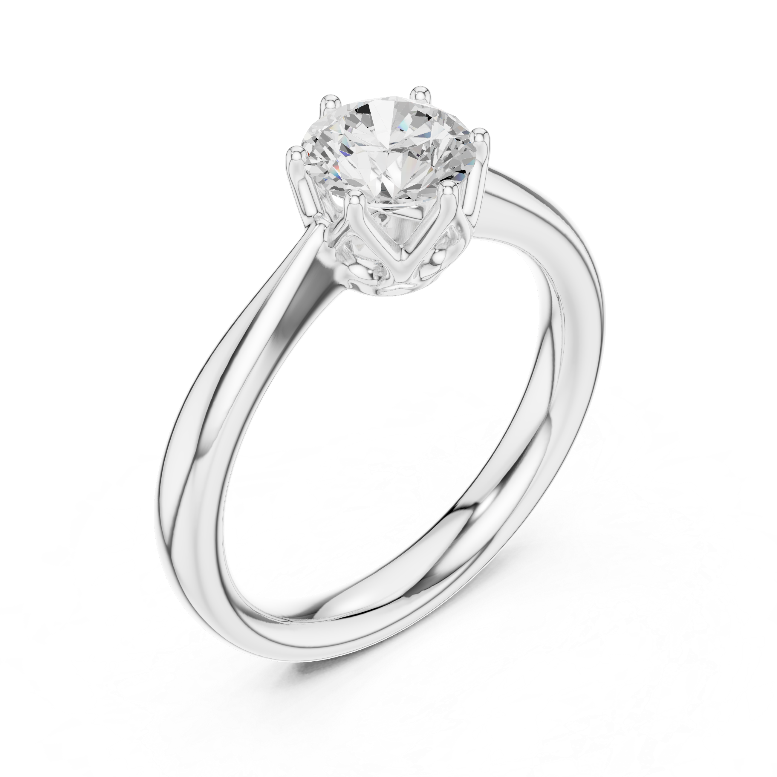 Sunset Spark Lab Grown Diamond Ring
