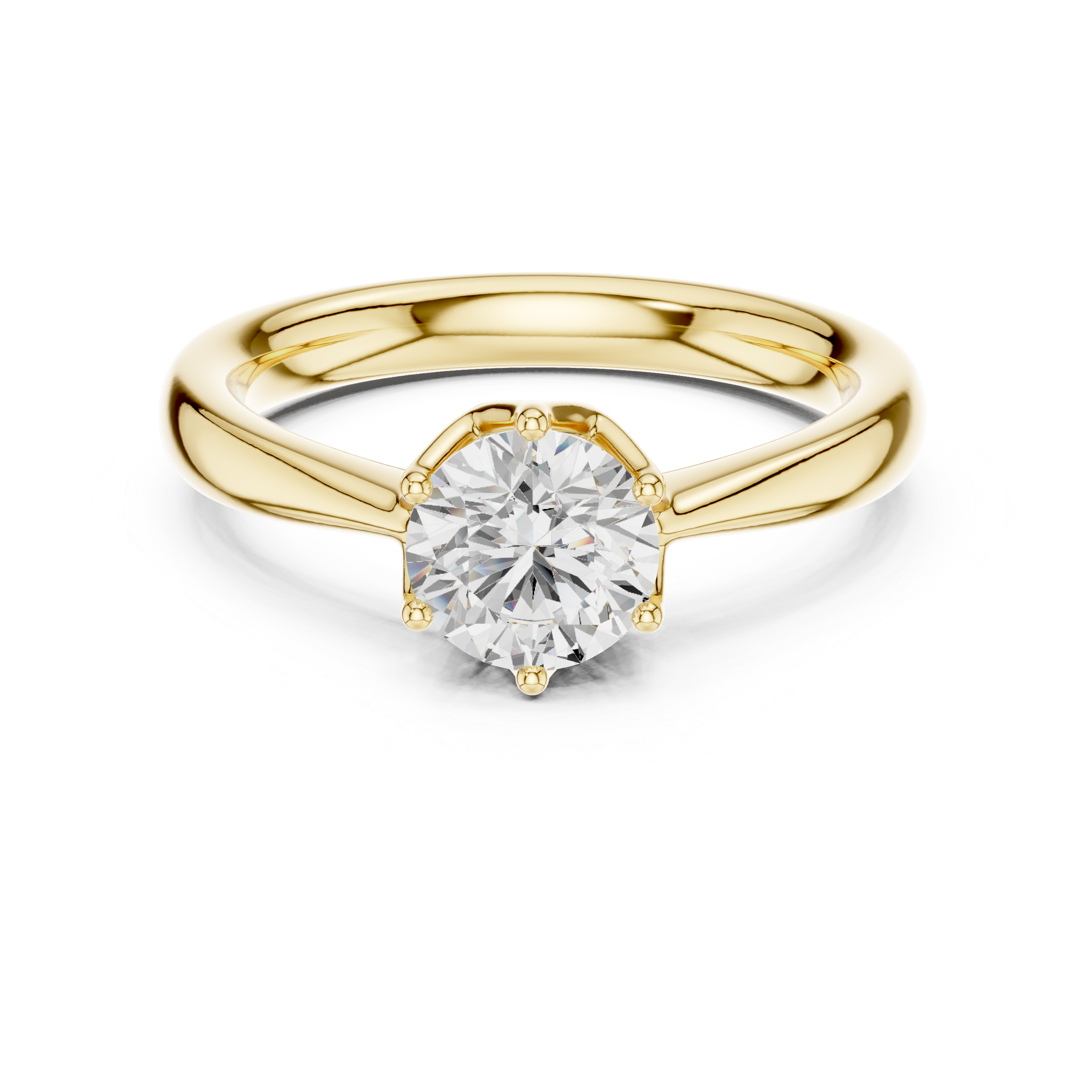 Sunset Spark Lab Grown Diamond Ring