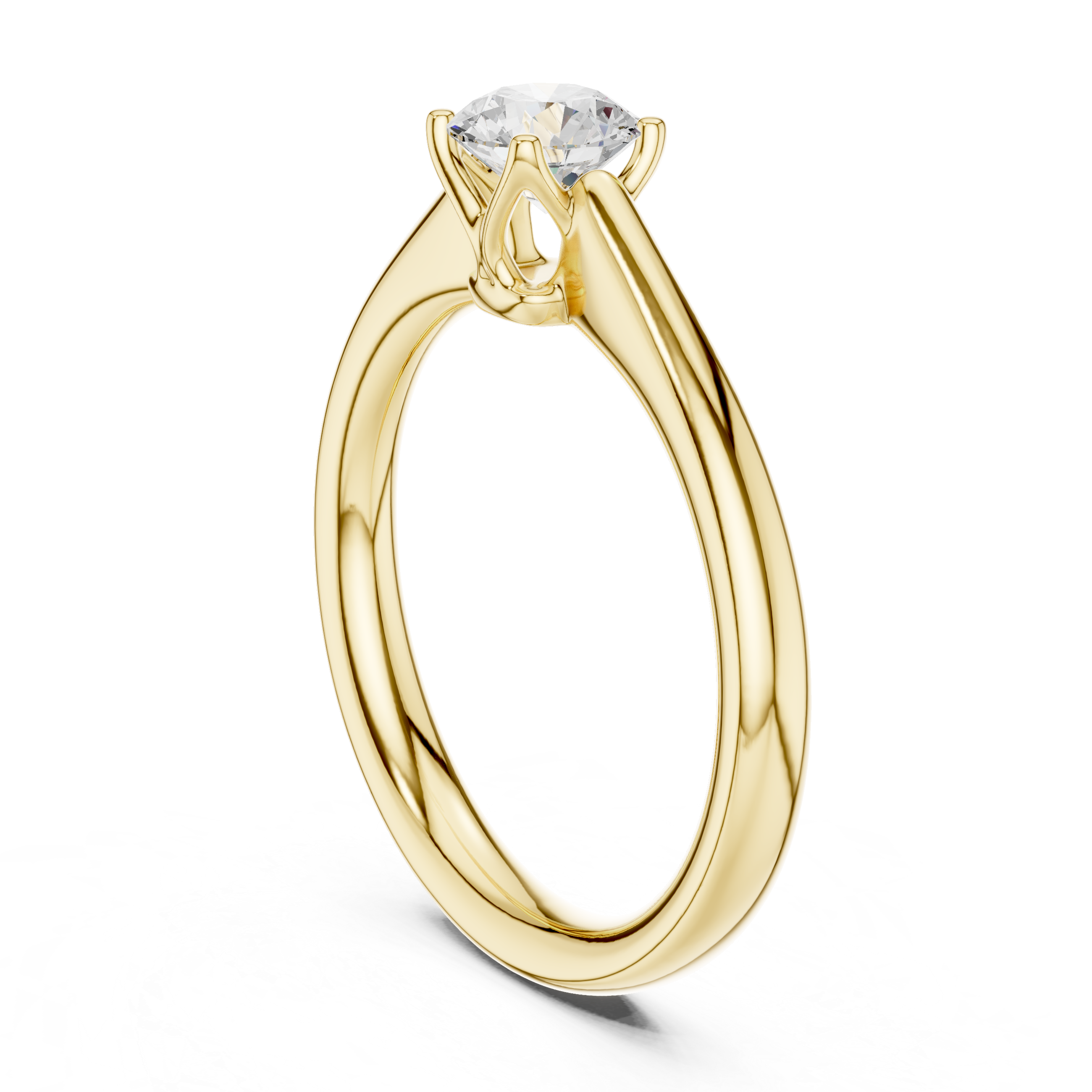 Stone Shadow Lab Grown Diamond Ring
